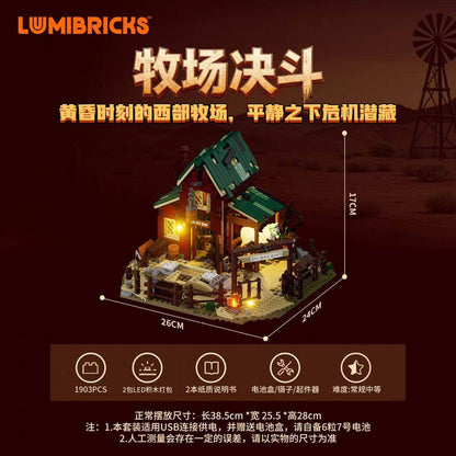 Lumibricks 14017  ranch duel