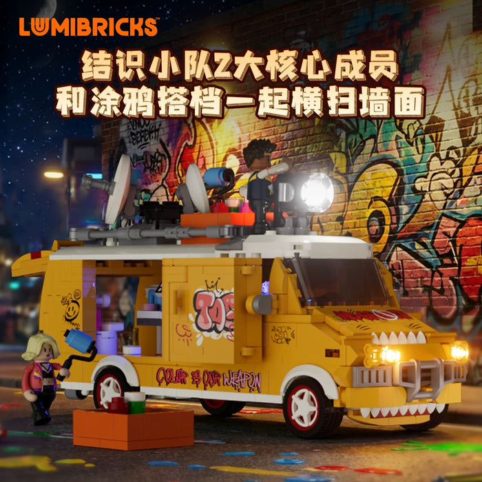 Lumibricks 19013 Graffiti Team