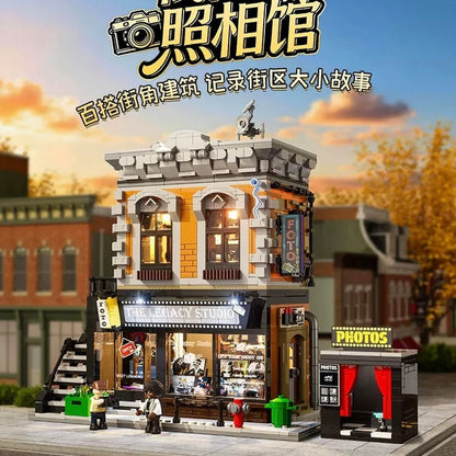 Lumibricks 19016 Street corner photo studio