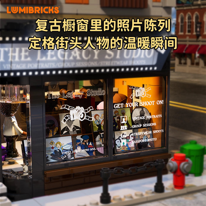 Lumibricks 19016 Street corner photo studio