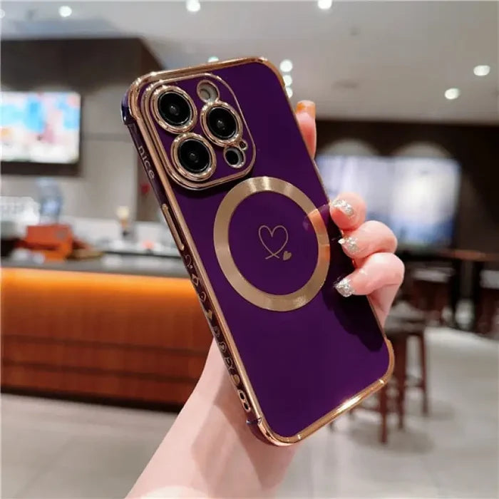 For iPhone 14 Plus / Deep Purple Case / China