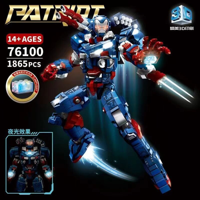 LY BLOCK 76099 Iron Man MK50