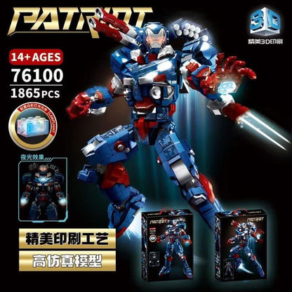 LY BLOCK 76099 Iron Man MK50