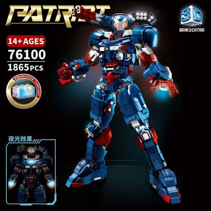 LY BLOCK 76099 Iron Man MK50