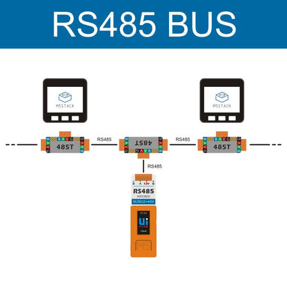 M5Stack RS485T T-Shaped Connector - m5stack-store