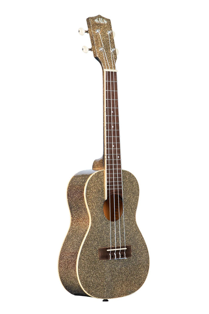 MA - Stardust Gold Sparkle Concert Ukulele