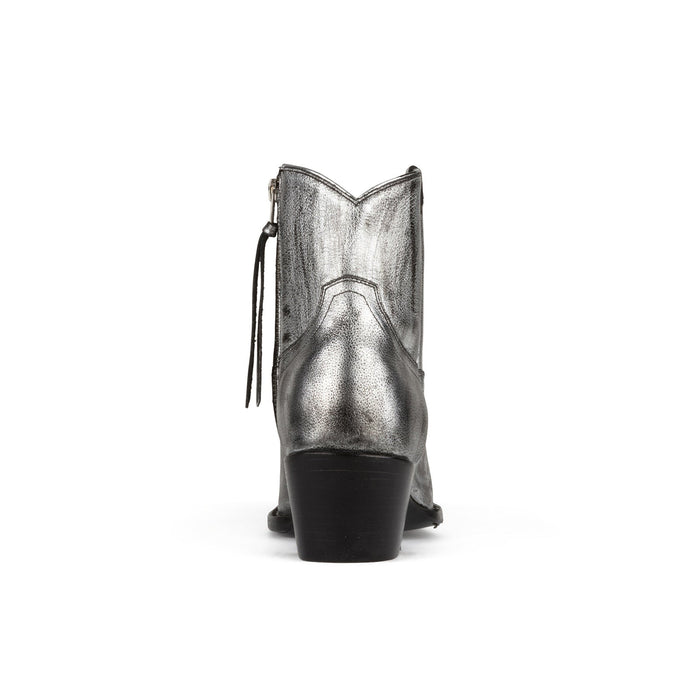 Macie Bean Metallic Western Ankle Boots - Sz 7.57.5