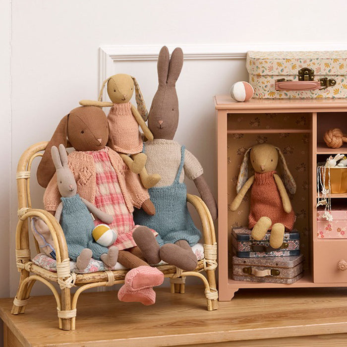 Maileg Bunny in Knitted Dress, Size 1