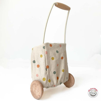 Maileg Mini Trolley, Multi Dots