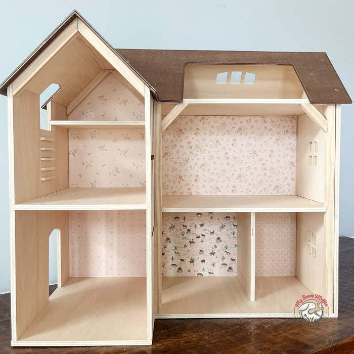 Maileg Wallpaper Set for Mouse Hole Farmhouse
