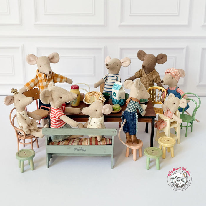 Maileg Wooden Bench, Mouse size