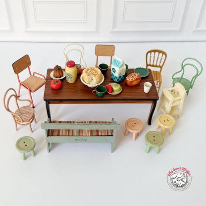 Maileg Wooden Bench, Mouse size