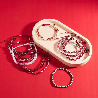 Maroon & White Collection