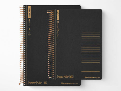 Maruman Spiral Notebook Basic - Black