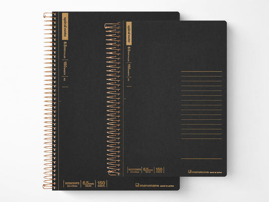 Maruman Spiral Notebook Basic - Black