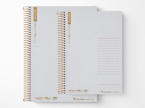 Maruman Spiral Notebook Basic - Grey