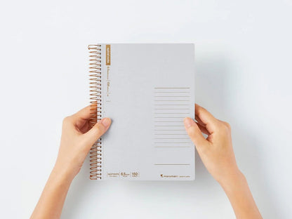 Maruman Spiral Notebook Basic - Grey