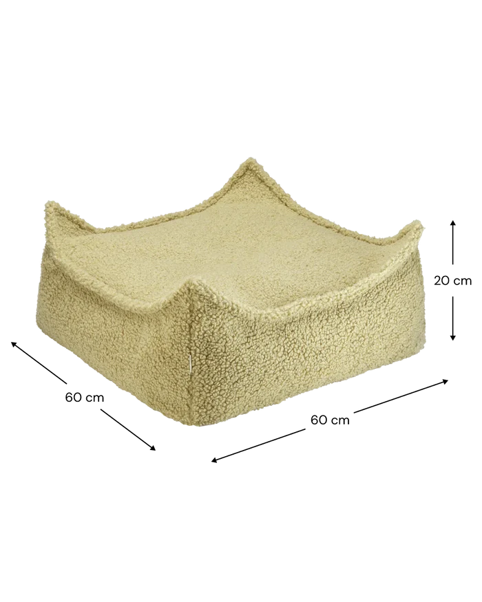 Matcha Square Ottoman - Rugs by Roo