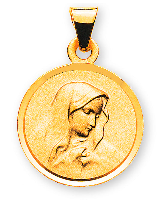 Medaille Dolorosa Gelbgold 750/18K - AME1040