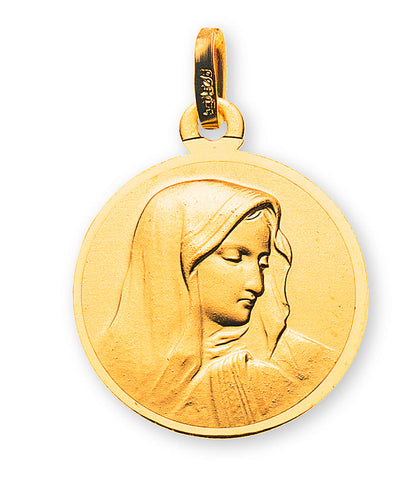 Medaille Dolorosa Gelbgold 750/18K - AME1040