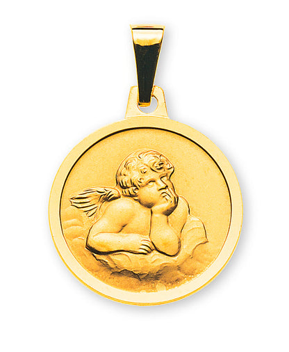 Medaille Engel Gelbgold 585/14K - AME010410