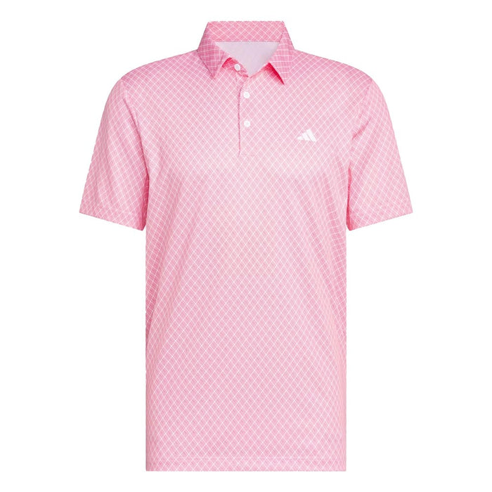adidas Mens Core Allover Print Polo Shirt '25