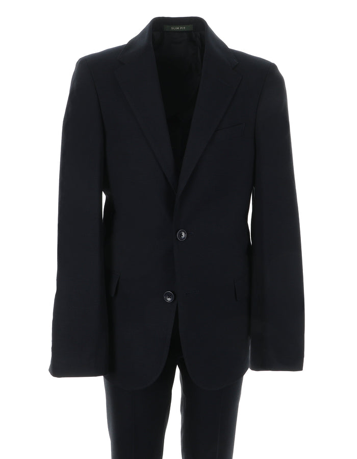 Men's Navy Fashion Flex Suit