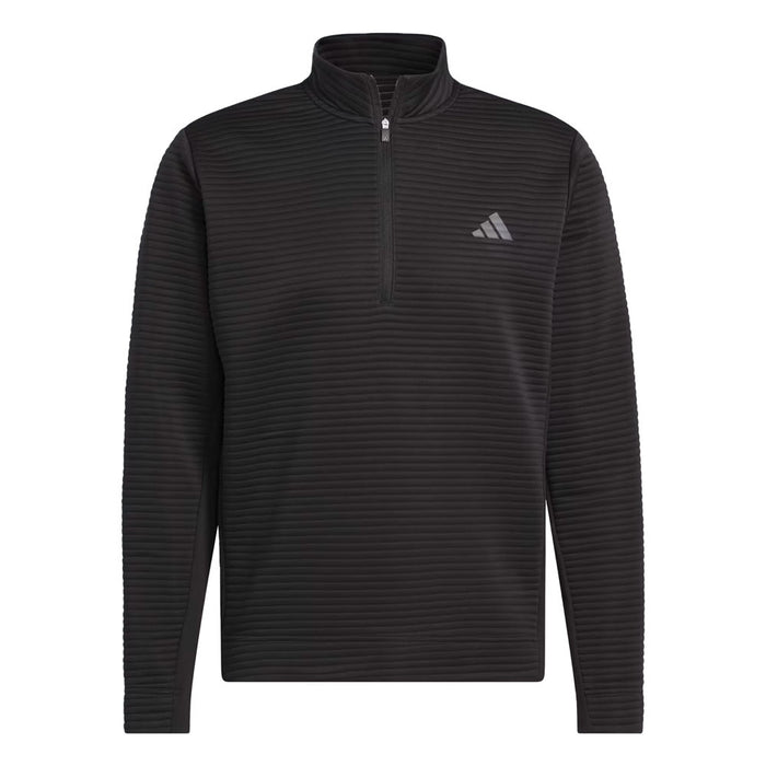 adidas Mens Ultimate365 DWR Textured 1/4 Zip Pullover