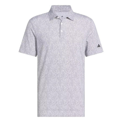 adidas Mens Ultimate365 Mini Bunker Polo Shirt