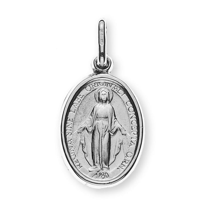 Milagrosa/Immaculata Weissgold 750/18K - AME2041