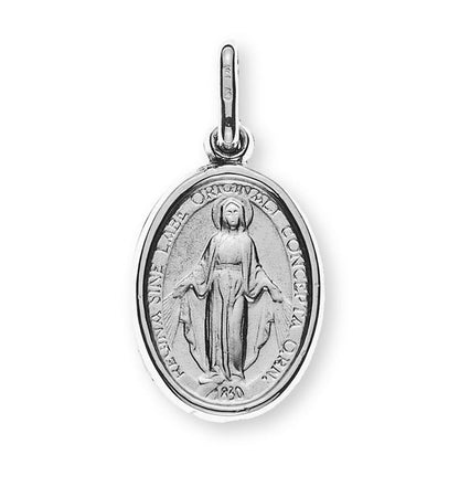 Milagrosa/Immaculata Weissgold 750/18K - AME2041