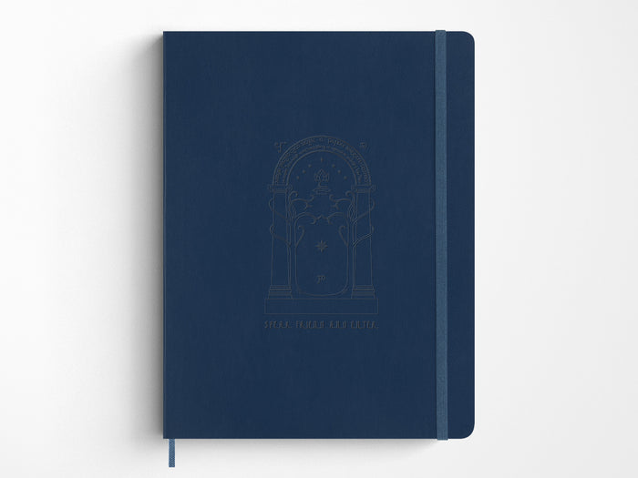 Moleskine Lord of the Rings Doors of Durin XL Softcover Notebook - Ruled Pages