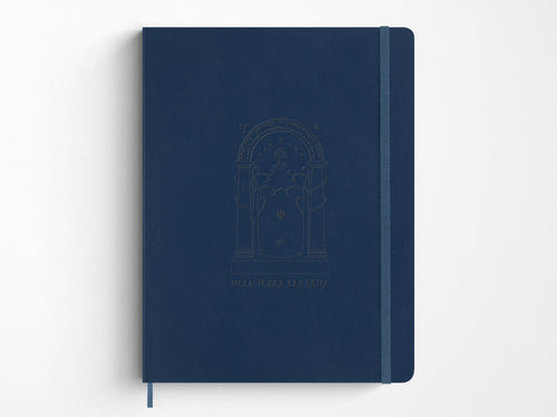 Moleskine Lord of the Rings Doors of Durin XL Softcover Notebook - Ruled Pages