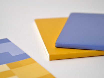 Moleskine Volant Journals Forget Me Not Blue / Amber Yellow