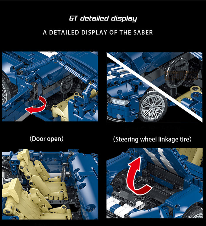 MORKMODEL Ford Mustang GT500 MORK MODEL