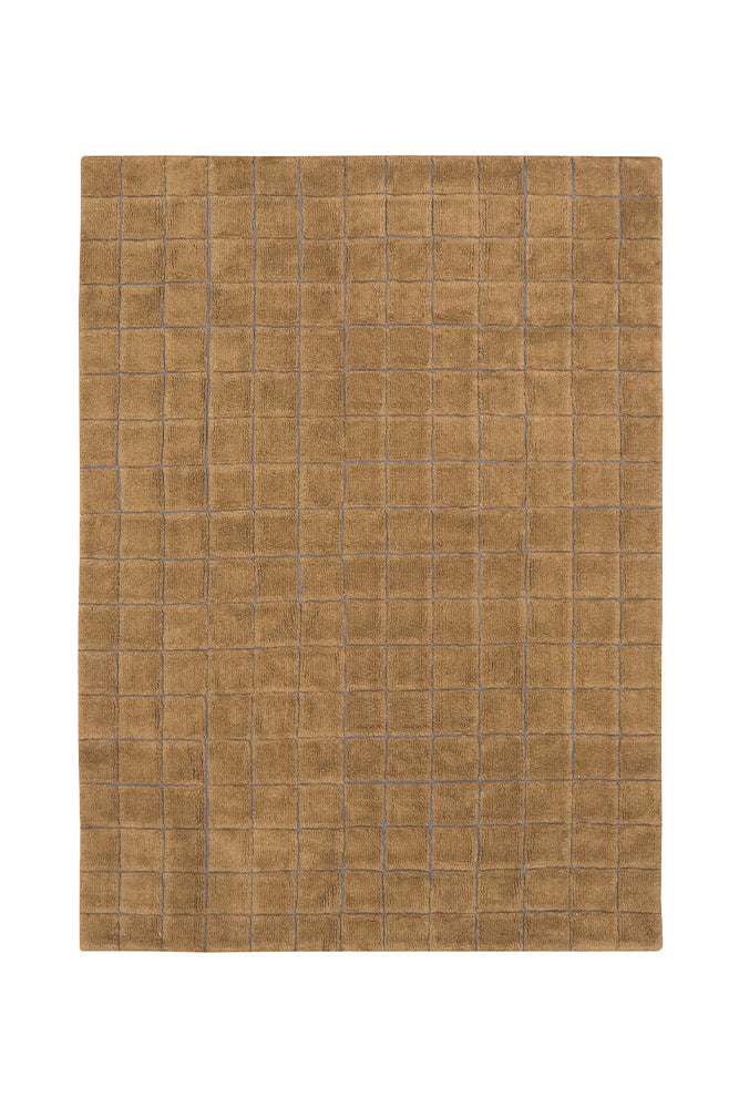 Mosaic Ochre Woolable Area Rug - Rugs by Roo