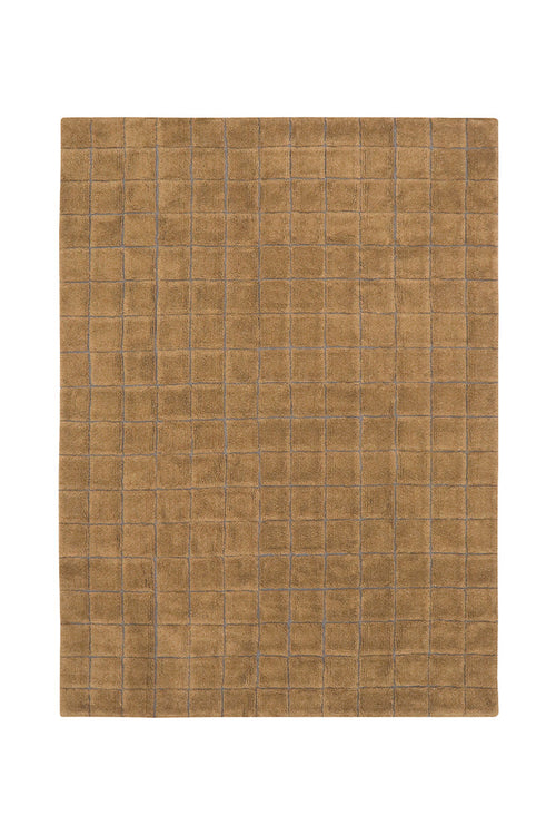 Mosaic Ochre Woolable Area Rug - Rugs by Roo