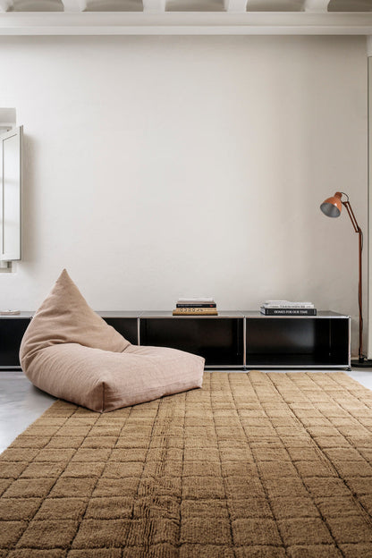 Mosaic Ochre Woolable Area Rug - Rugs by Roo