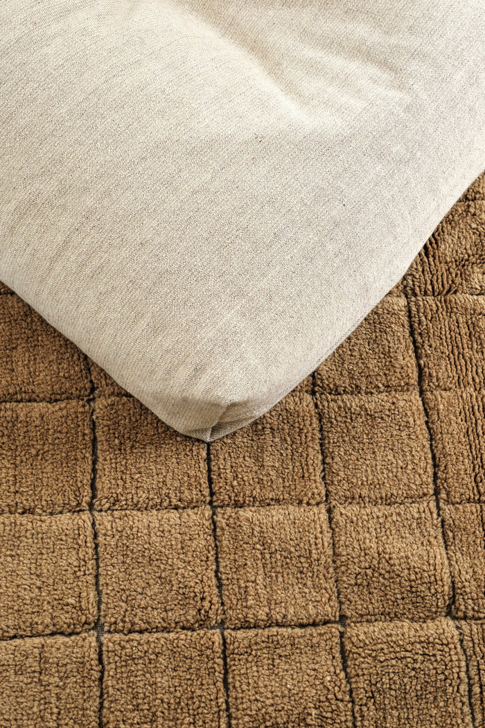 Mosaic Ochre Woolable Area Rug - Rugs by Roo