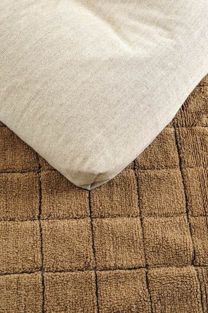 Mosaic Ochre Woolable Area Rug - Rugs by Roo