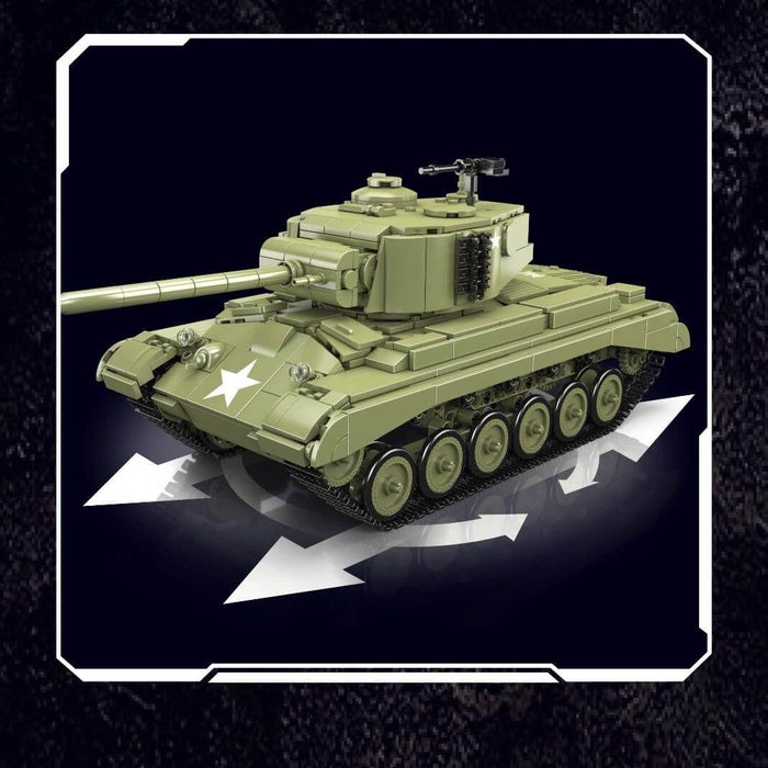 Mould King 20035 M26 Pershing Tank