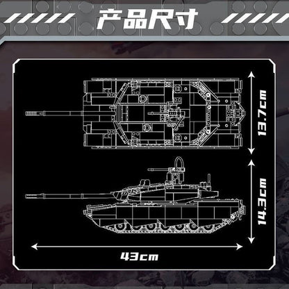 Mould King 20036 Abrams X RC