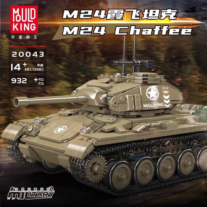 Mould King 20043 M24 Chaffee RC