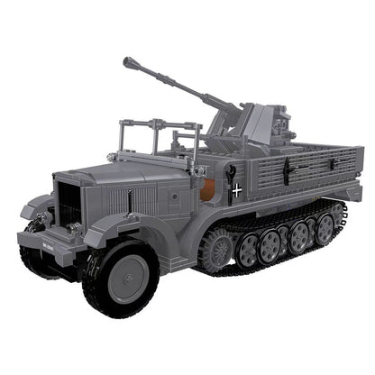 Mould King 20048 German 3.7mm Flak Half-track Vehicle