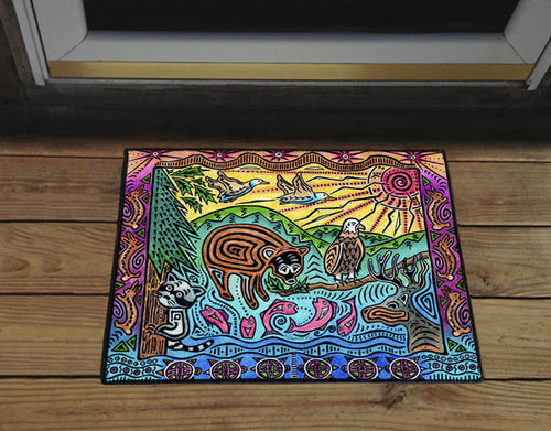 Mountain View Door Mat