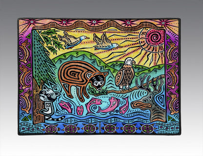 Mountain View Door Mat