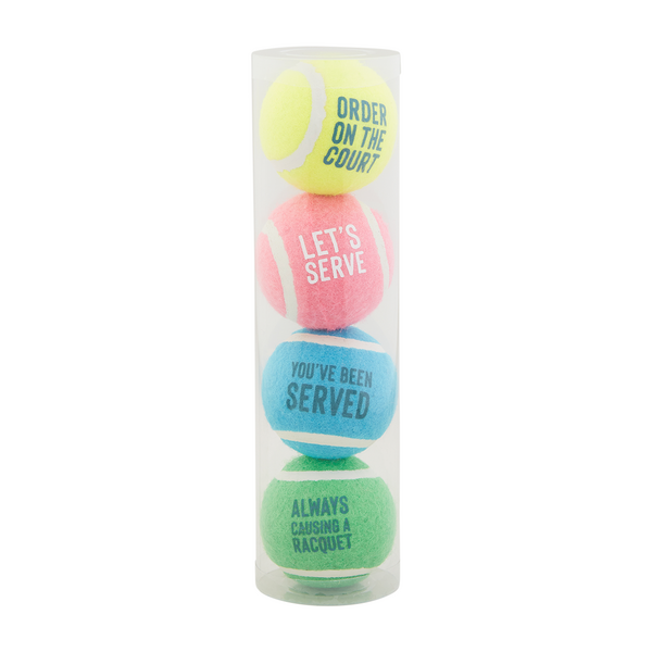 Multi Colored Tennis Ball Set