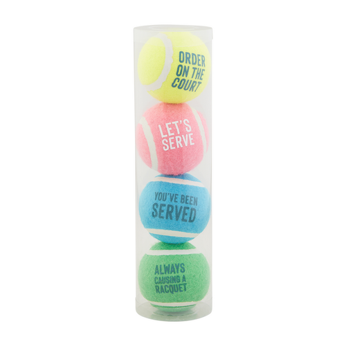 Multi Colored Tennis Ball Set