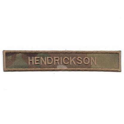 Nametapes (With Hook Fastener Backing)