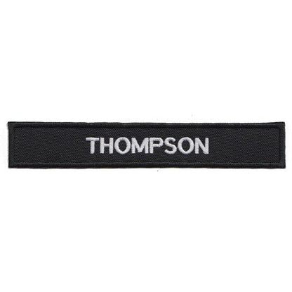 Nametapes (With Hook Fastener Backing)
